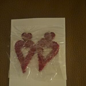 & Other Stories Savoir Collection Heart Earrings (New/Unopened)